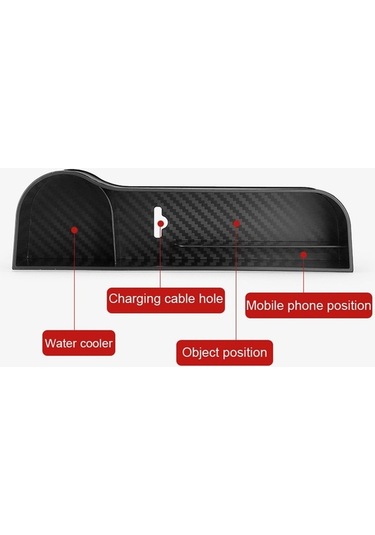 Dancemonkey Araba Koltuk Düzenleyici Çok Amaçlı Araba Ön Koltuk Saklama Kutusu, Arabalar, Suv'lar Ve Kamyonlar İçin Uyumlu