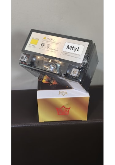 Falcon New Soft 50 Uyumlu Kaliteli Hazır Şarjlı Akü 12 V 7 Ah