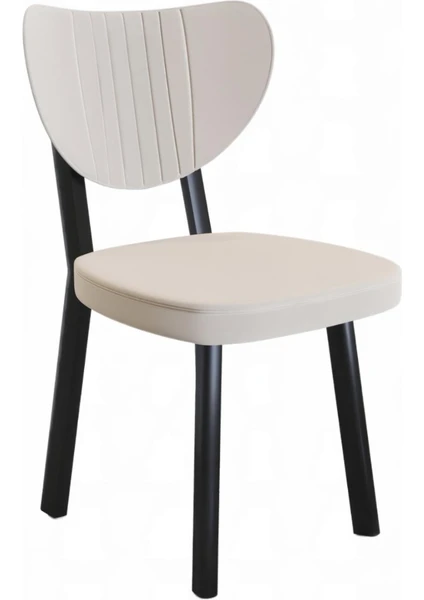 Avenza Living Elmas Sandalye 4 Adet Krem