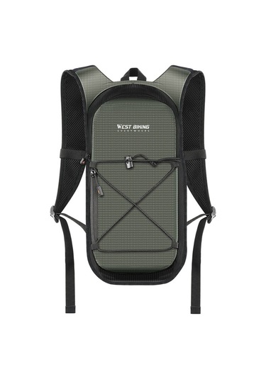 West Bıkıng Yp0707378 Bisiklet, Dağcılık İçin Yürüyüş Sıvı Alım Sırt Çantası Su Torbası Taşıyıcı Gri