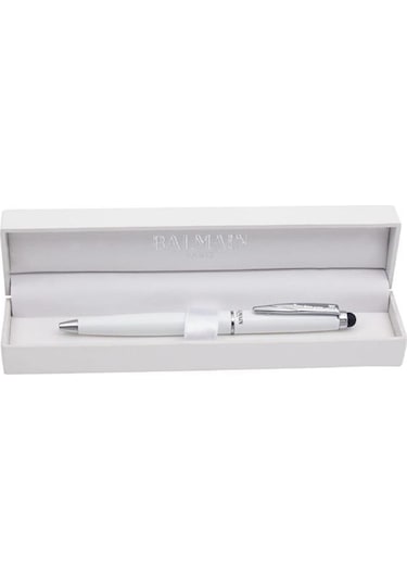 Balmain 10640800 Maud Stylus Beyaz Tükenmez Kalem