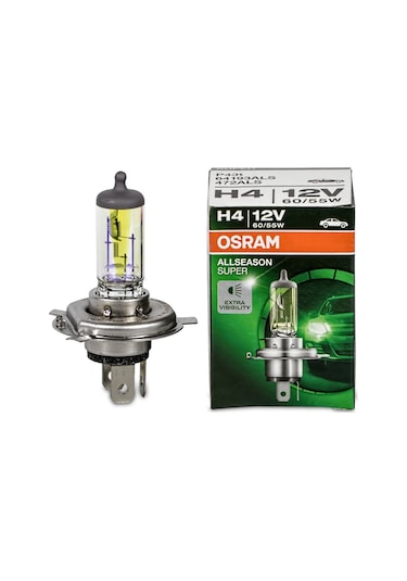 Osram H4 Allseason Kolormatik Sarı Ve %30 Fazla Işık 1 Adet