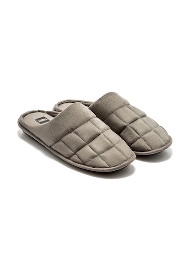 Twigy Adam Erkek Ev Terliği Füme 41/46 CC0403 Füme