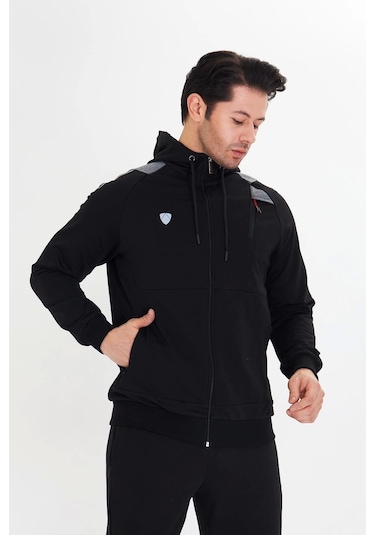 Moon Wear Fm 5745 Erkek Eşofman Takımı Siyah