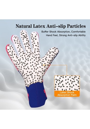 Artfulabode Yüksek Yaş Tutuş, Tasarım, Taban, Skycıty Profesyonel Kaymaz Kaleci İçin Her Futbol Eldivenleri Dayanıklı - Yr Turuncu