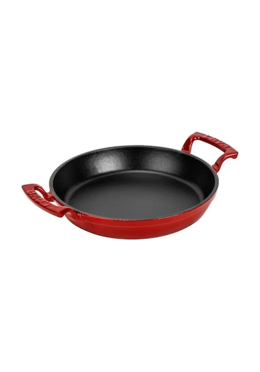 Lava Döküm Yuvarlak Sahan Döküm Demir Yekpare Çift Kulplu Çap Ø 1