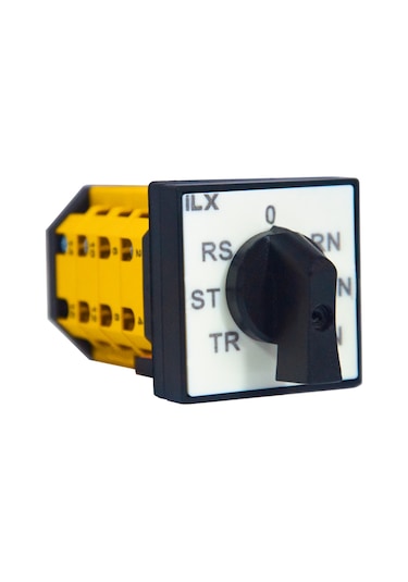 Ilx L4 Tip 3x25 Voltmetre Komütatör Pako Şalter İl-xl4-f03-025