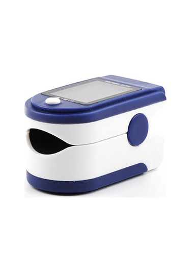 Parmak Ucu Nabız Oksimetresi Kan Oksijen Doygunluğu Ve Nabız Monitörü, Kordonlu 2 Yönlü Ekran