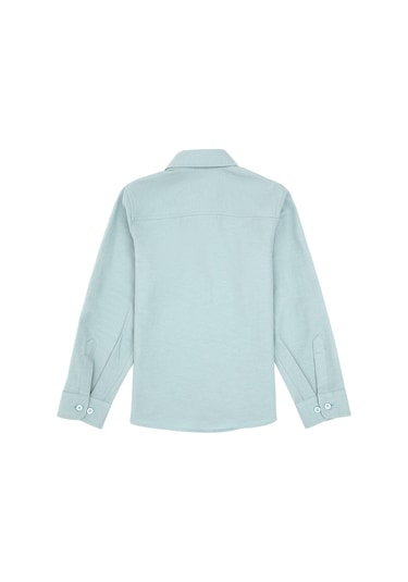 U.S. Polo Assn. Kız Çocuk Mint Uzun Kollu Basic Gömlek 50317629-VR090