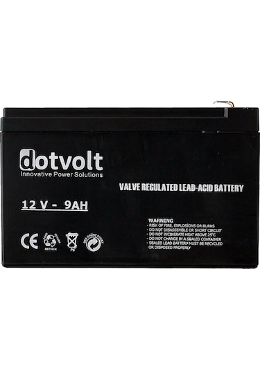 DotVolt Volt DT9-12 12V 9Ah UPS Aküsü