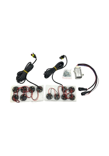Sanel 12v-24v Gündüz Sürüş Ledi 6 X 2 Takım