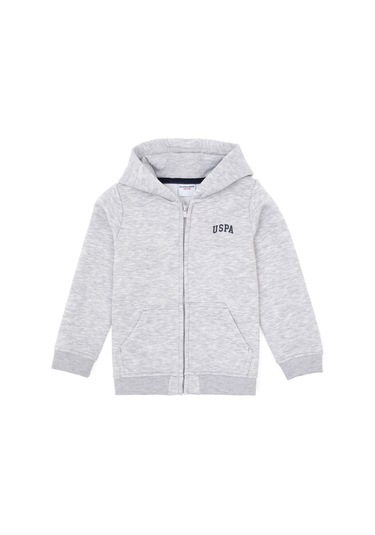 U.s. Polo Assn. Erkek Çocuk Açık Gri Hırka Örme 50313852-vr001 Acık Grı