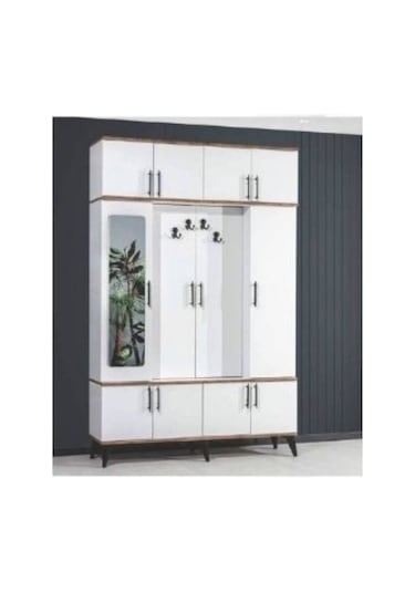 Altay Portmanto / Vestiyer Beyaz