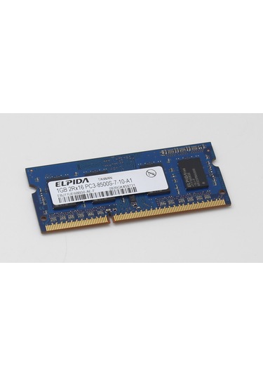 Elpida EBJ11UE6BBS0-AE-F 1 GB DDR3 1066 MHz Notebook Ram