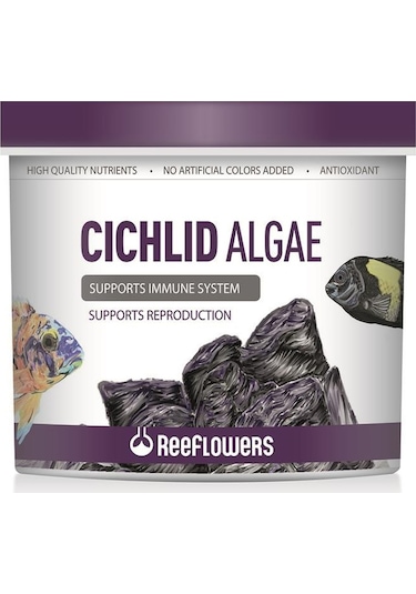 Reeflowers Cichlid Algae Balık Yemi 150 ML