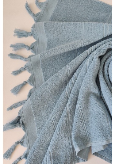 %100 Pamuk Havlu Peştemal 90x175cm - Hafif Plaj Havlusu Indigo