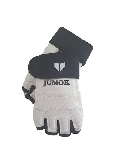 Jumok Taekwondo Eldiveni-koruyucu Eldiven Beyaz - Siyah
