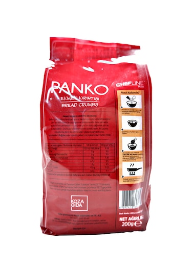 Chefline Asia Panko Japon Ekmek Kırıntısı 200 G