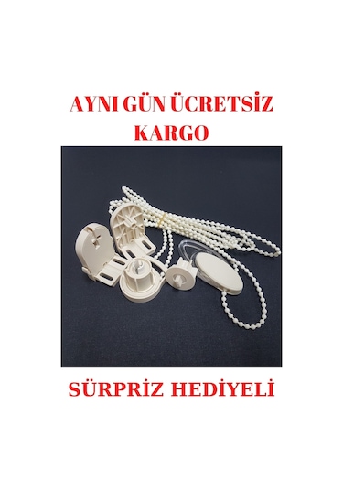 Stor Perde Mekanizması Makarası Zebra Store Perde Stor Aksesuarı