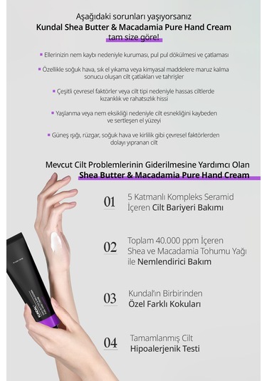 Kundal French Lavender Pure Hand Cream 50 ML