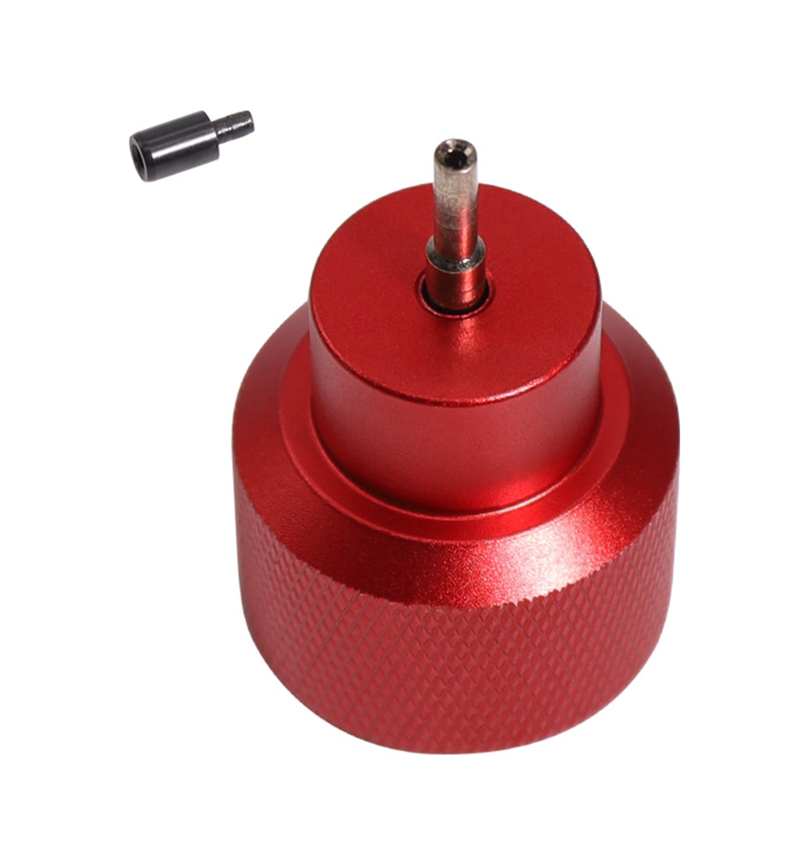 Neevoyu Kırmızı Metal-silikon Propane Dolum Bağlantısı, Gbb Magazinleri İçin Dış Mekanlı, Kaçırmaz Tasarım, Standart Kamp Gaz Tankı Uyumlu Kırmızı