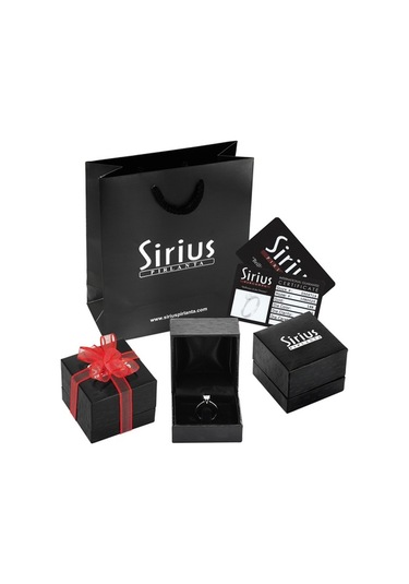 Sirius Pırlanta ve Kalp Mavi Topaz Taşlı Anturaj Kolye 0815P0068