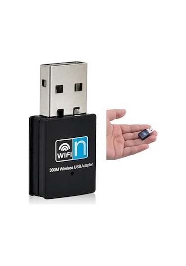 300Mbps Wireless USB Wi-Fi Adaptör Dongle Network Lan Aparatı
