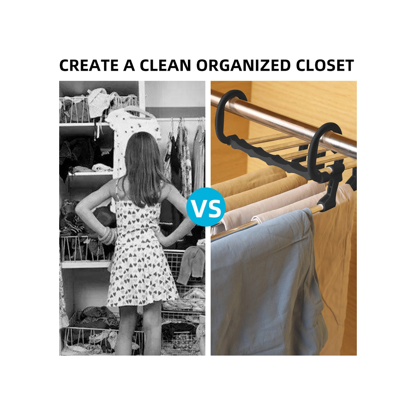 Moveevo Stoksel Paslanmaz Çelik 5 Katlı Çekilebilir Pantolon Asıcı, Kayma Engeli, 360 Derece Döner Kanca, 2 Adet Siyah Ev Giyim Organizatörü Siyah Moveevo Stoksel Paslanmaz Çelik 5 Katlı Çekilebilir Pantolon Asıcı, Kayma Engeli, 360 Derece Döner Kanca, 2 Adet Siyah Ev Giyim Organizatörü Siyah