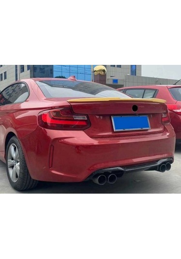 Bmw 2 Serisi F22 M4 Spoyler 2014 2020 Parlak Siyah