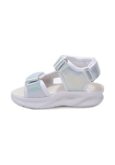 Papuçcity Vetta 03497 Kız Çocuk Bebe Sandalet Ayakkabı Gümüş