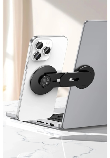 Hoco. H93 Stabil Manyetik Monitör Telefon Tutucu - Siyah Siyah