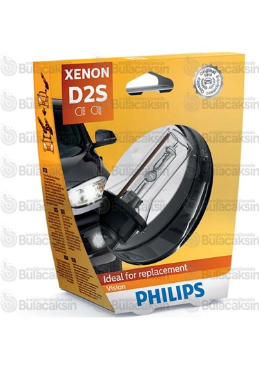 Bulacaksin Philips Xenon D2S Zenon Ampul 4400K - 85122Vis1
