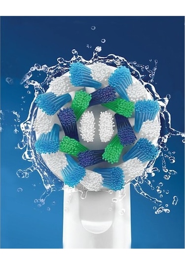 Oral-B ile Uyumlu Şarjlı ve Pilli Diş Fırçası Yedek Başlığı 8 Adet + Koruma Kapağı 4 Adet