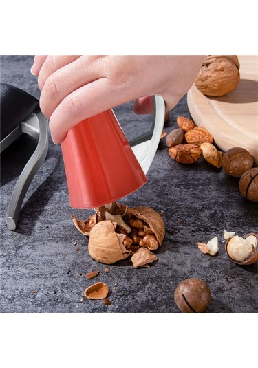 Huni Ceviz Kıracağı Mutfak Yeni Mutfak Aksesuarları Ceviz Açacağı Pense Ceviz Açmak İçin Alet Fındık Klipsi Ceviz Maşası Kabuk Soyucu Kırmızı