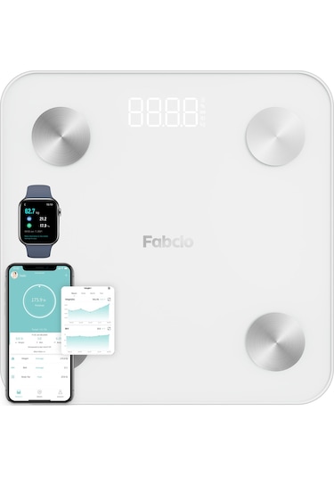 Fabcio Fitsmart Bloetooth Yağ Ölçer Akıllı Baskül