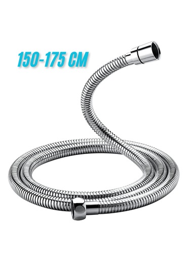 Paslanmaz Kopmaz Patlamaz Kaliteli Çelik Duş Hortumu - 150cm