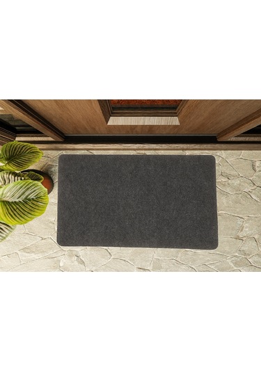 Kapı Önü Paspası, Halılı Paspas, 40 60-gri