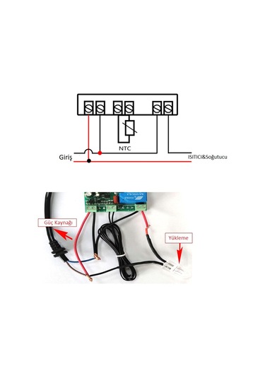 ZFX-7016A 220V  30A Röle Termostat