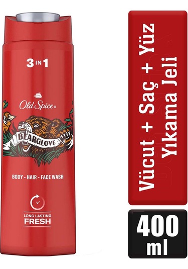Old Spice Bearglove Erkek Duş Jeli ve Şampuan 400 ML