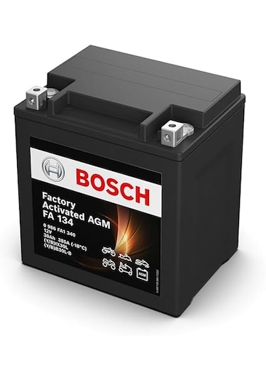 Bosch 12v 30 Ah Agm Akü Atv - Jetski - Jeneratör