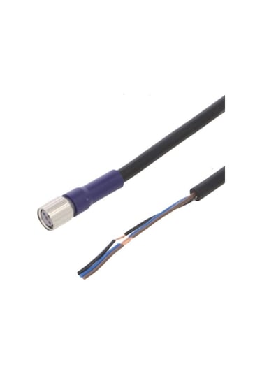 Omron Xs3f-lm8pvc3s5m M8 Soketli Sensör Kablosu 5m