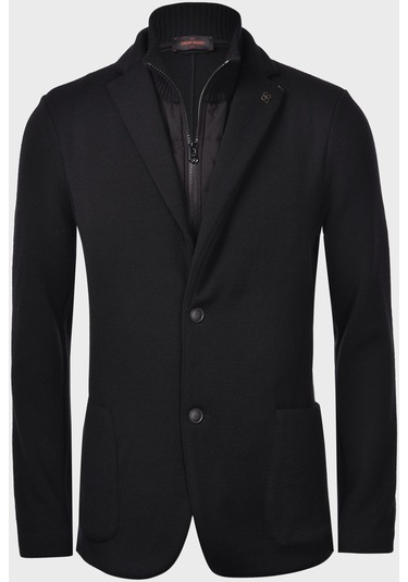 Gran Sasso Erkek Ceket 57199 24616 099 Siyah Siyah