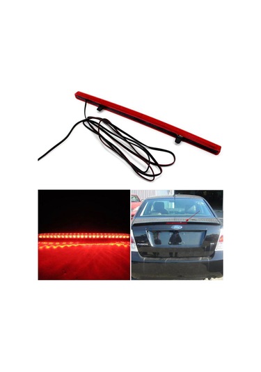 Üniversal Spoiler Işıgı Boy 39 Cm Kırmızı Led N11.3086