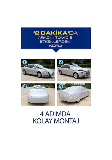 Hyundai Elantra V Uyumlu Araba Brandası, Oto Branda, Araba Çadırı, Su-güneş Geçirmez