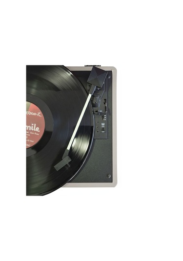 Record Master Rm-311 Açık Gri Renkli Pikap - Tüm Plaklar İle Uyum