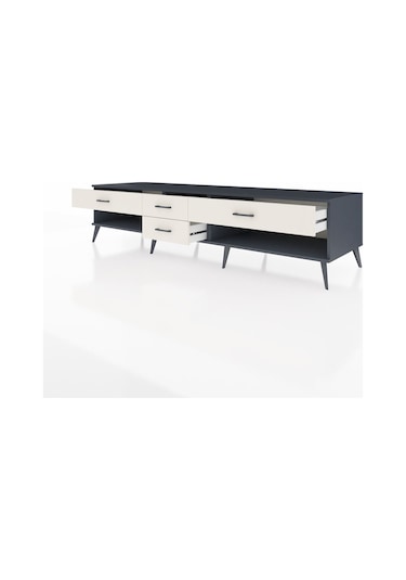 Kronos Tv Ünitesi 4 Çekmeceli 220x59x51 Antrasit-antrasit/aytaşı Antrasıt/aytası - Antrasıt Kronos Tv Ünitesi 4 Çekmeceli 220x59x51 Antrasit-antrasit/aytaşı Antrasıt/aytası - Antrasıt