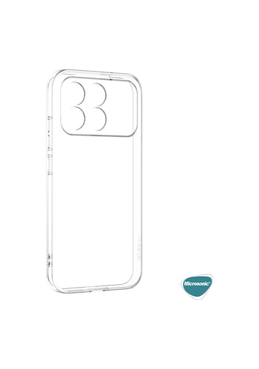 Microsonic Xiaomi Poco F8 Pro Kılıf Transparent Soft Şeffaf -