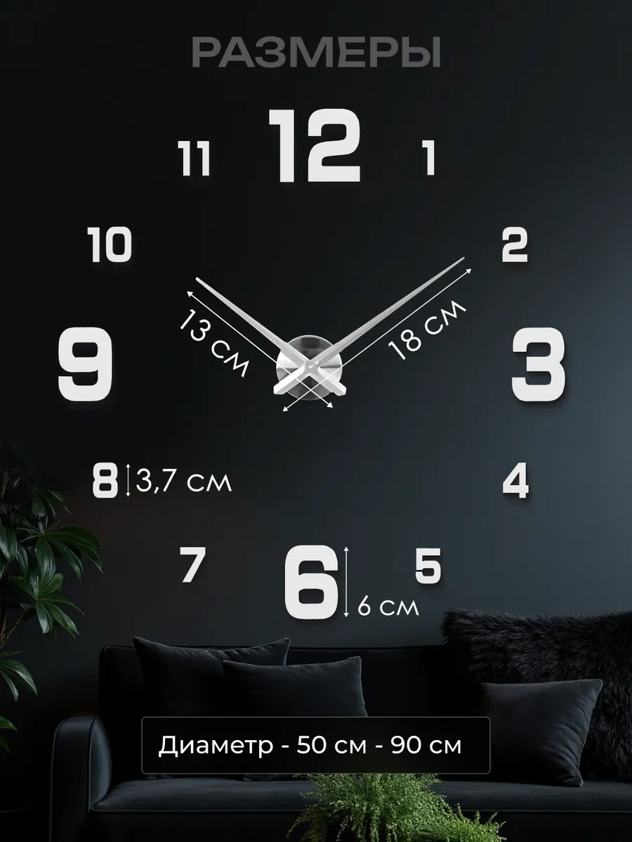 Casy Market Büyük Rakamlı 3d Duvar Duvara Dekoratif Duvar S 233994029 Beyaz