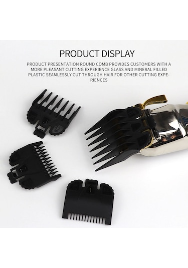 Vkemall 8 Parçalık Saç Kesme Tıraş Makinesi Limit Tarak Seti - Çok Renk Seçenekli, Pp Ve Abs Malzeme