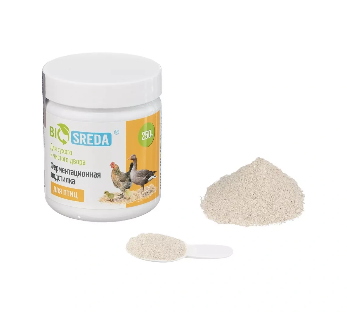 Biosreda Kuşların Altlığı İçin Ekolojik Bakteriler, Koku Giderici 250 G 13638374